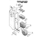 KitchenAid KSHS22QBWH00 freezer liner diagram