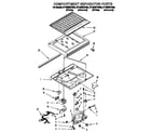 Whirlpool ET18NMYAW02 compartment separator diagram