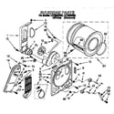Whirlpool LET5624BW0 bulkhead diagram