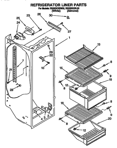 Refrigerator liner