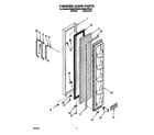 Roper RS20DKXBL00 freezer door diagram