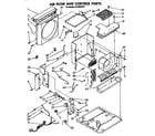 Whirlpool AC1352XT0 air flow and control diagram