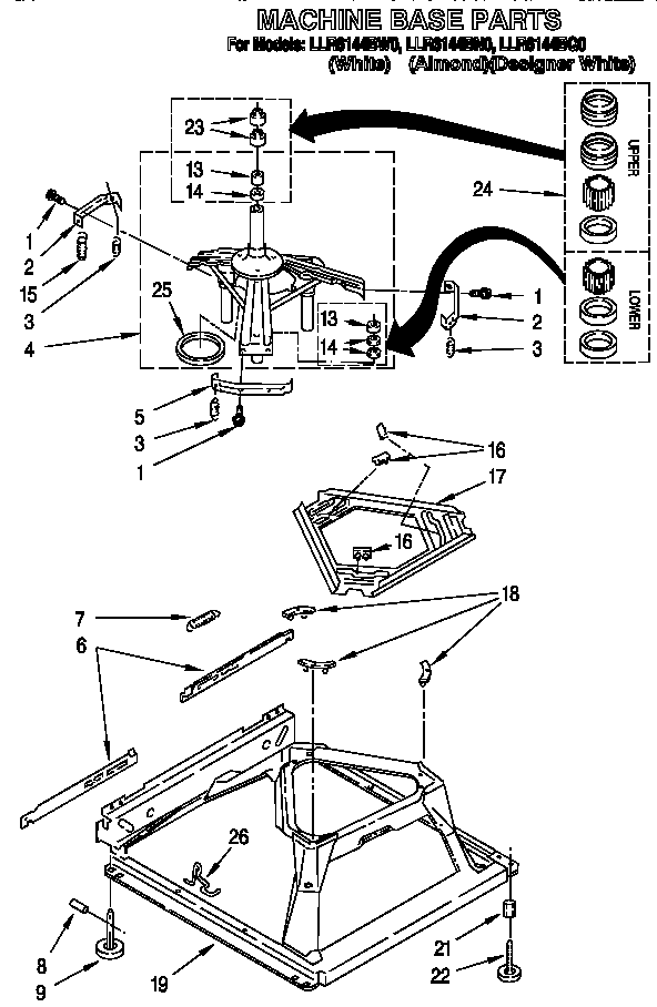 Machine base