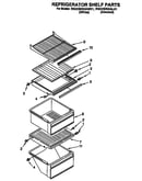 Refrigerator shelf