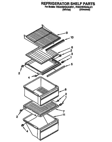 Refrigerator shelf