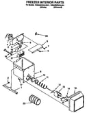 Freezer interior
