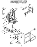Dispenser front
