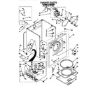 Whirlpool LGT5624BQ0 cabinet diagram