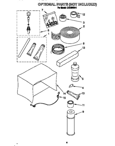 Optional parts (not included)
