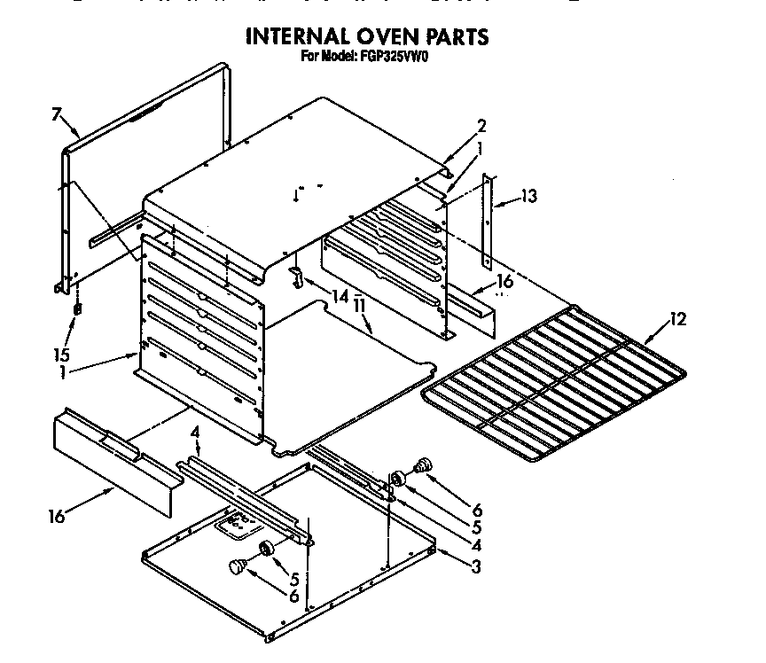 Internal oven