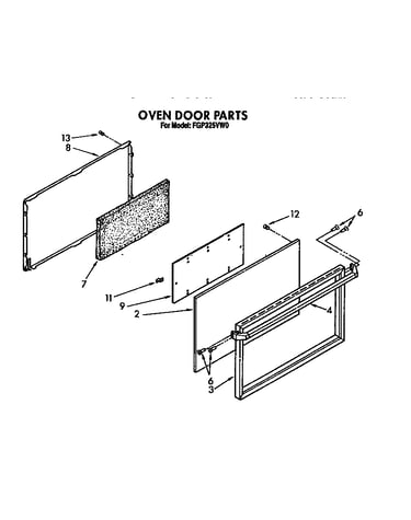 Oven door