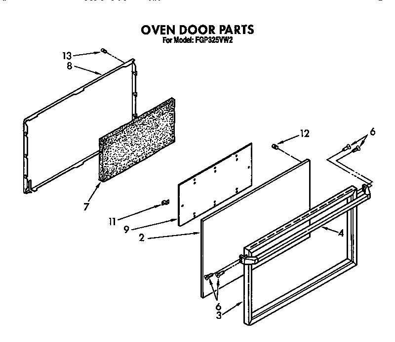 OVEN DOOR