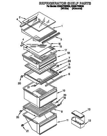 Refrigerator shelf