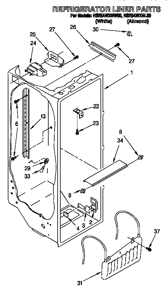 Refrigerator liner