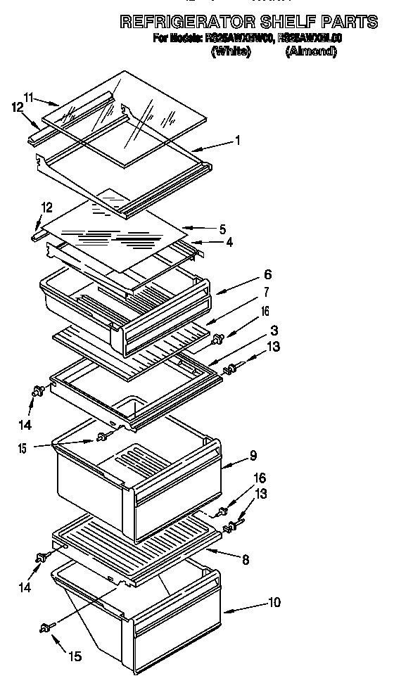 Refrigerator shelf