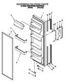 Refrigerator door