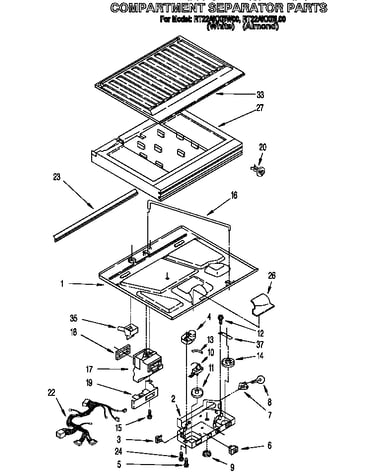 Compartment separator