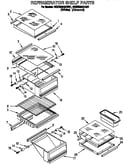 Refrigerator shelf