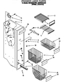 Freezer liner