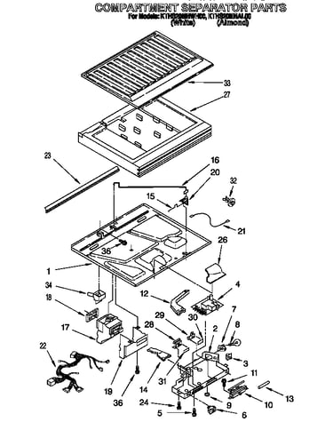 Compartment separator
