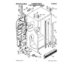 KitchenAid KSRC22DXAL00 cabinet diagram