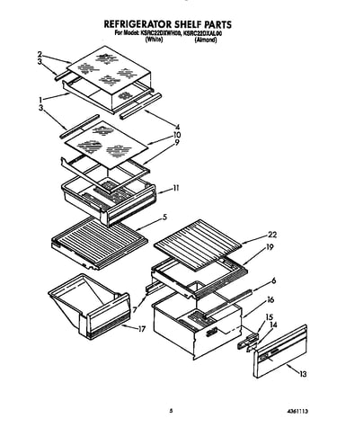 Refrigerator shelf