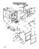 Dispenser front