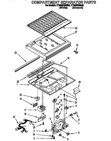Compartment separator