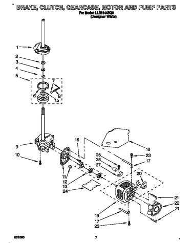 Brake, clutch, motor and pump