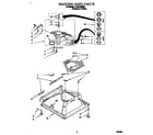 Whirlpool LLR5144BQ0 machine base diagram