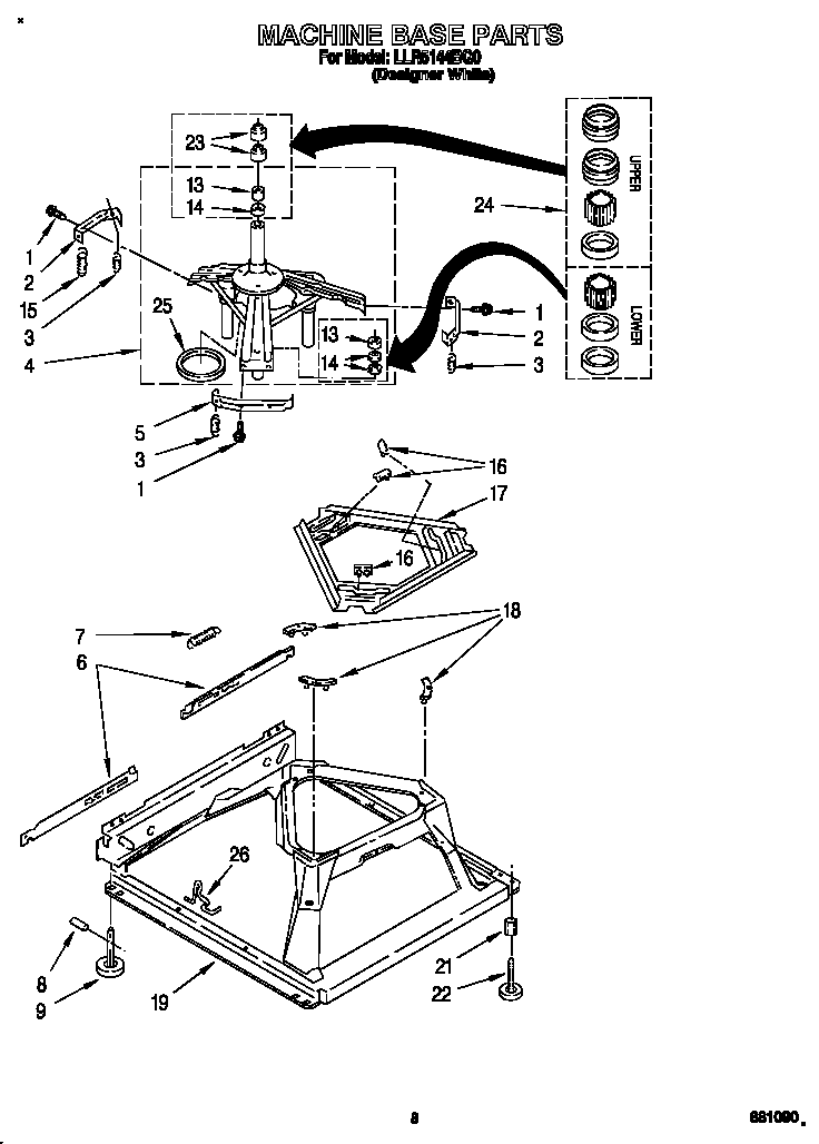 Machine base