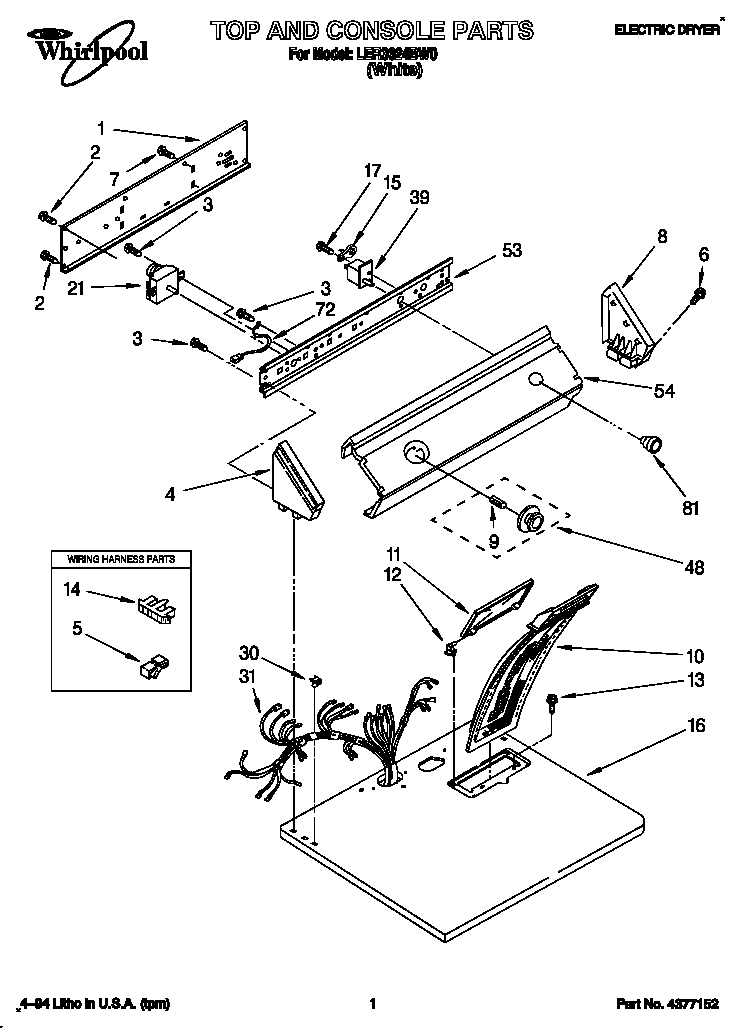 Parts diagram