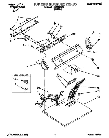 Parts diagram