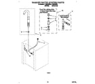 Whirlpool LTE5243BN0 washer water system diagram