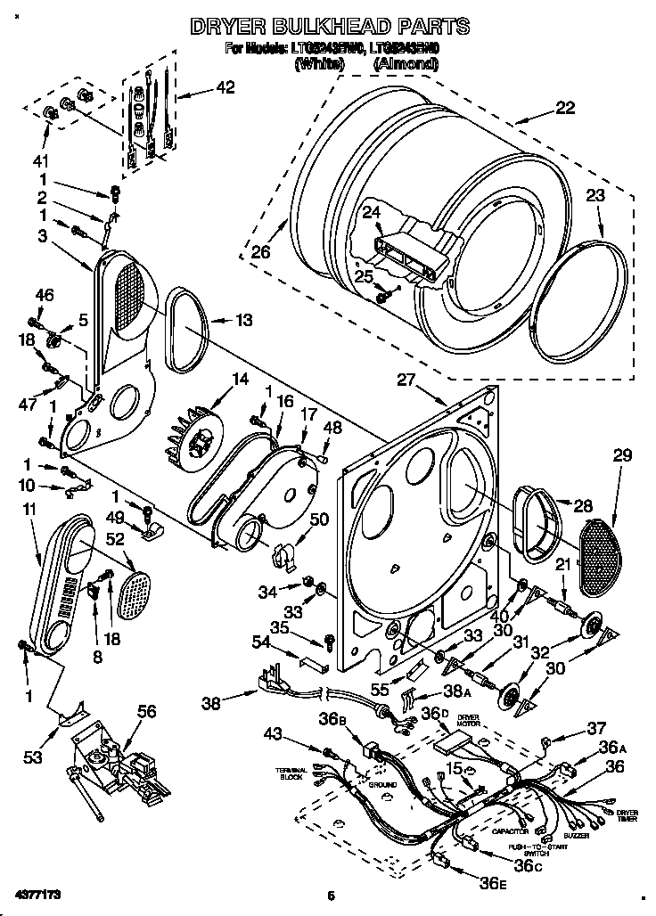 DRYER BULKHEAD