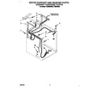 Whirlpool LTG5243BW0 dryer support and washer diagram