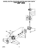 Brake, clutch, gearcase, motor and pump