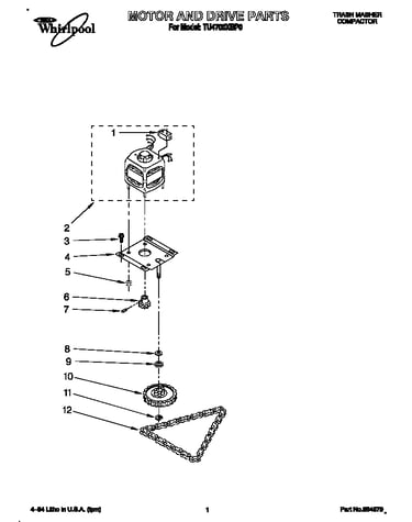 Motor and drive