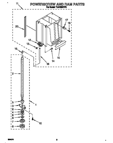 Powerscrew and ram