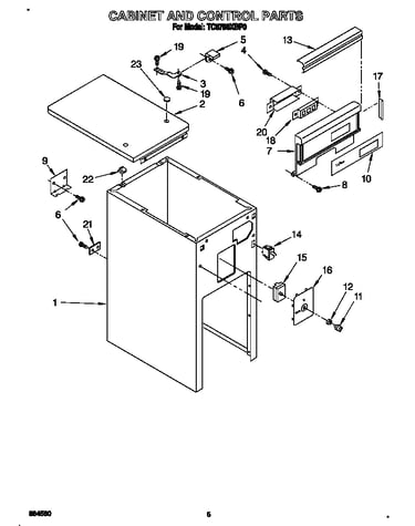 Cabinet and control
