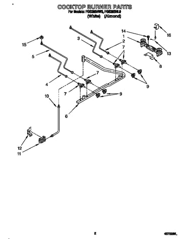 Cooktop burner