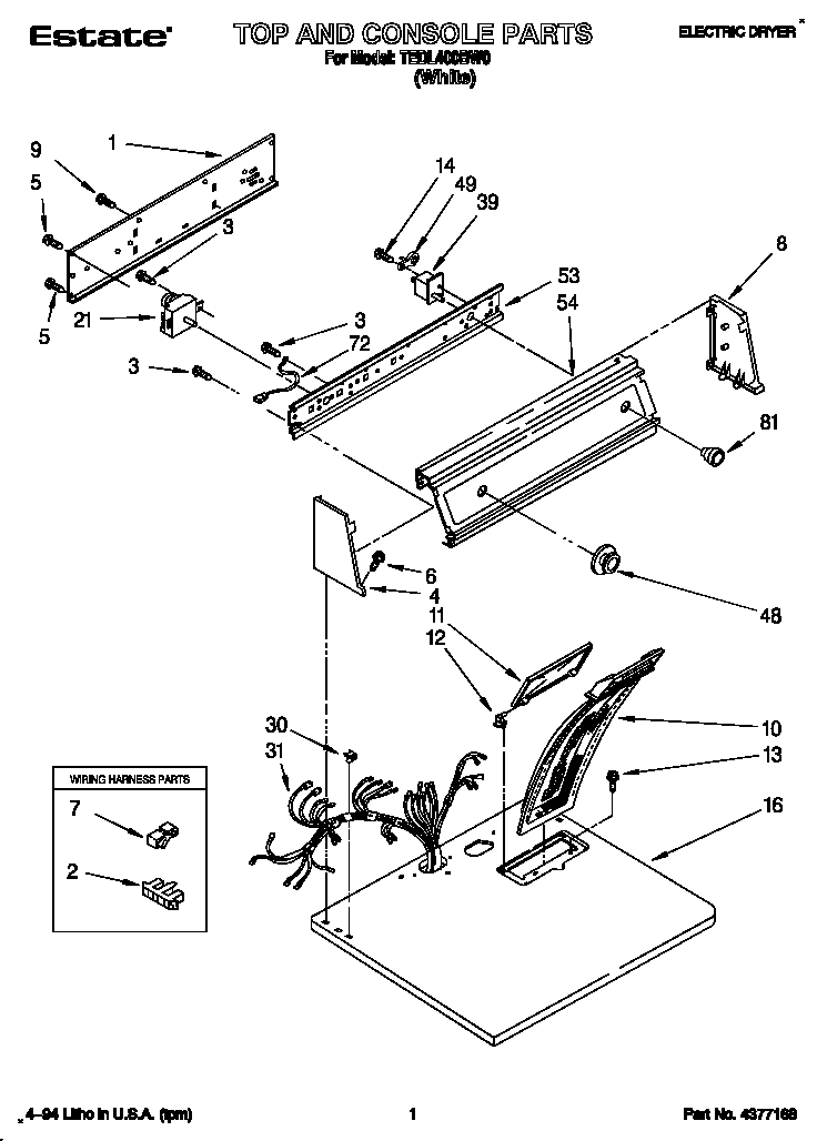 Parts diagram