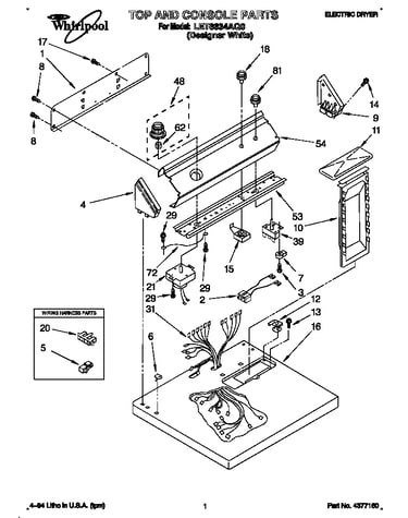 Parts diagram