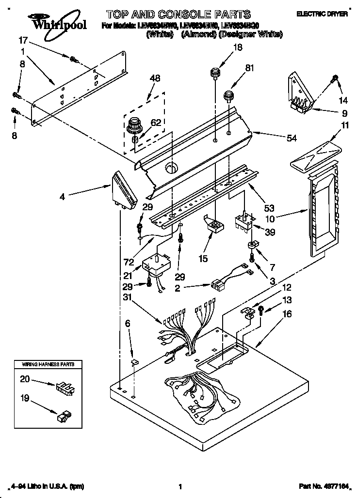 Parts diagram