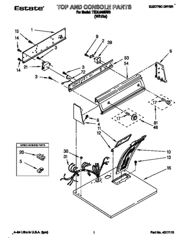 Parts diagram