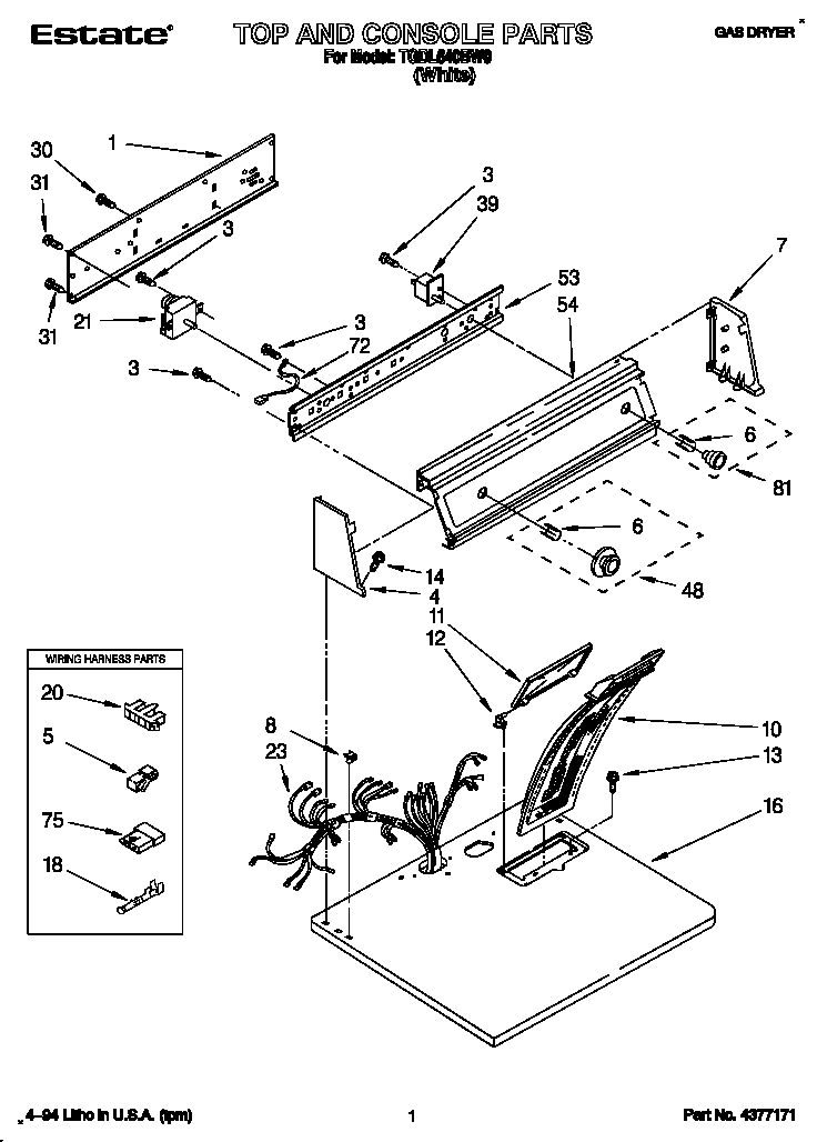 TOP AND CONSOLE