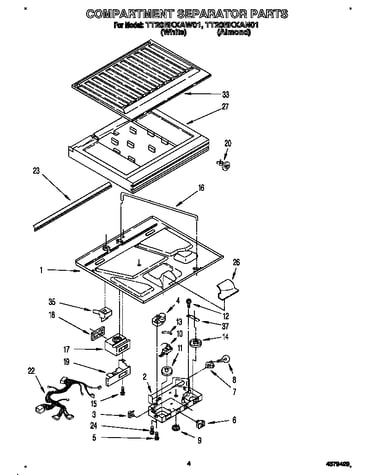 Compartment separator