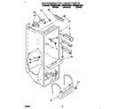 Whirlpool 4YED25DQAW01 refrigerator liner diagram