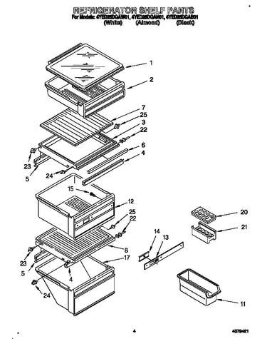 Refrigerator shelf