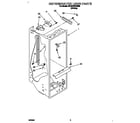 Whirlpool 6ED22ZRXBW00 refrigerator liner diagram